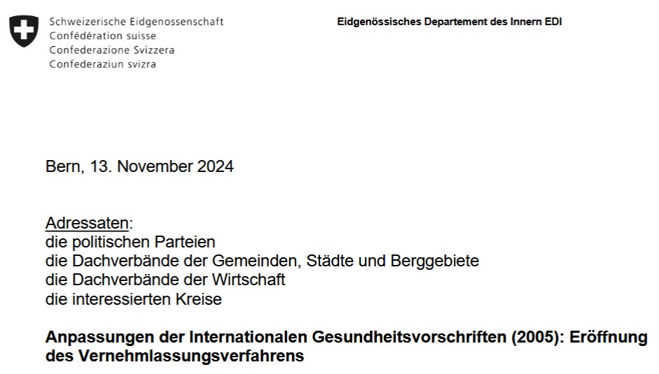 Vorschau zu Vorläufige Übersetzung INTERNATIONALE GESUNDHEITSVORSCHRIFTEN (2005)